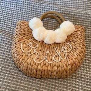 Straw Bride Bag